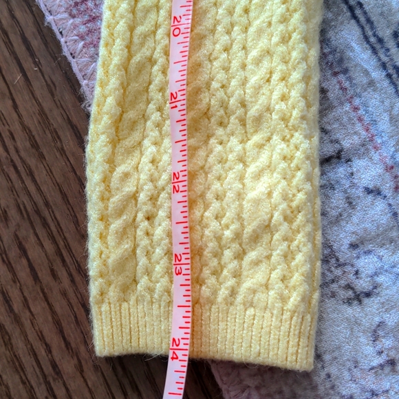 Cropped yellow sweater - Picture 5 of 5